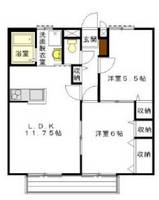 静岡県三島市谷田(アパート)の賃貸物件103の間取り