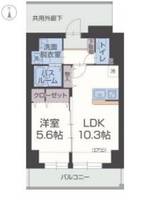 静岡県駿東郡清水町八幡(マンション)の賃貸物件702の間取り