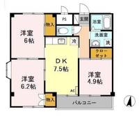 静岡県駿東郡清水町徳倉(アパート)の賃貸物件105の間取り