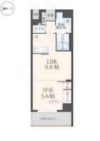 静岡県三島市一番町(マンション)の賃貸物件504の間取り