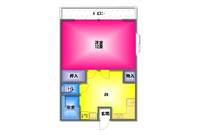 静岡県三島市南二日町(アパート)の賃貸物件101の間取り