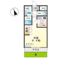 静岡県三島市谷田(アパート)の賃貸物件102の間取り