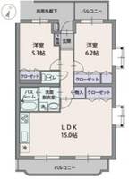 静岡県三島市谷田(マンション)の賃貸物件101の間取り