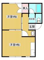 レーベ柿崎102の間取り