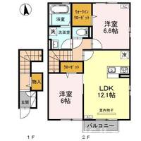 ライフコート上越202の間取り