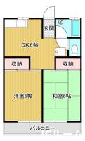 ハイツつかだ103の間取り