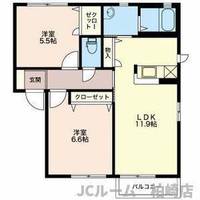 物件の間取り画像