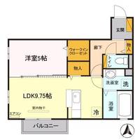 リュミエール Bの間取り