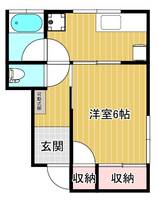 新潟県柏崎市豊町(アパート)の賃貸物件203の間取り