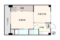 アシスト上越マンションⅡ107の間取り