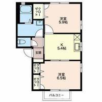 物件の間取り画像