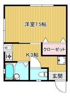 レスト鴨島201の間取り