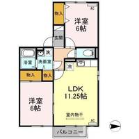 クレールコートの間取り