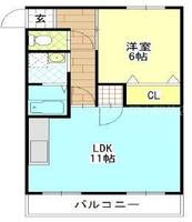 物件の間取り画像