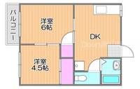 岡山県岡山市中区浜(アパート)の賃貸物件211の間取り
