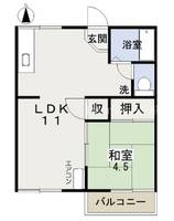 物件の間取り画像
