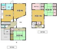 大阪府泉佐野市日根野(一戸建)の賃貸物件の間取り