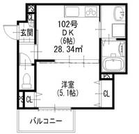 物件の間取り画像