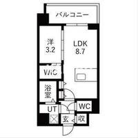 エスリードレジデンス梅田クラスシティの間取り
