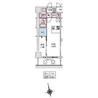 スプランディッドⅨ(ナイン)605の間取り