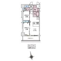 スプランディッドⅨ(ナイン)703の間取り