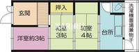 大阪府大阪市城東区東中浜2丁目(一戸建)の賃貸物件1の間取り