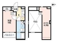メゾンショコラE(メゾンショコライー)の間取り
