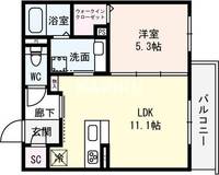 アドラの間取り