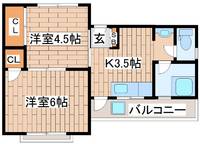 三佳マンションの間取り