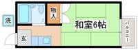 兵庫県神戸市垂水区平磯3丁目(アパート)の賃貸物件の間取り