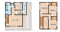 兵庫県神戸市兵庫区矢部町(マンション)の賃貸物件の間取り