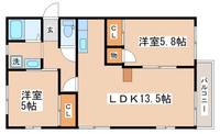 物件の間取り画像