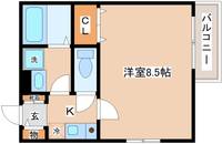 兵庫県神戸市兵庫区上祇園町(アパート)の賃貸物件の間取り