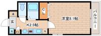 グラーツィア東灘の間取り