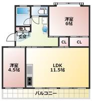 物件の間取り画像