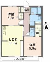 物件の間取り画像