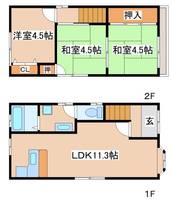 物件の間取り画像