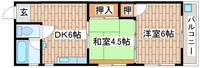 平野ビル403の間取り