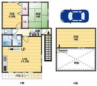 物件の間取り画像