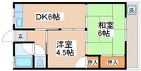 正本アパート106の間取り