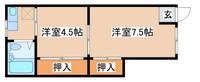 三上文化102の間取り
