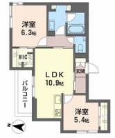 物件の間取り画像