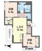 物件の間取り画像