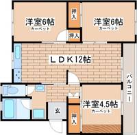 物件の間取り画像