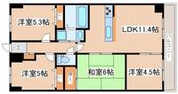 物件の間取り画像