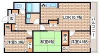 物件の間取り画像