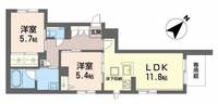 物件の間取り画像