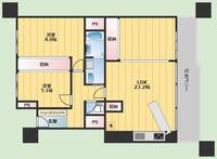 物件の間取り画像