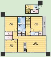物件の間取り画像