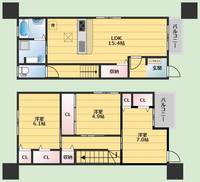 物件の間取り画像